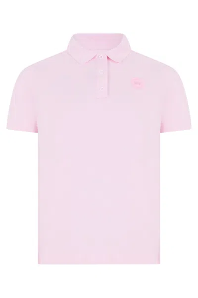 Canada Goose Pink Shirt Collar Polo