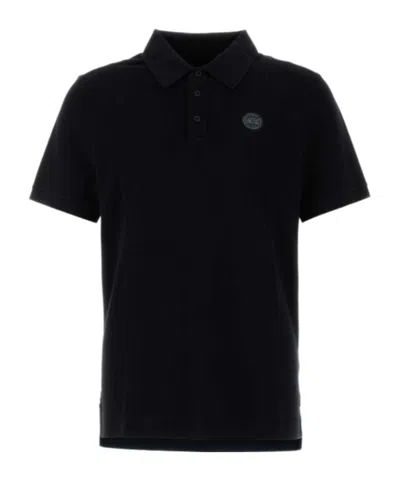 Canada Goose Men Beckley Cotton Polo Shirt In Black