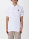 Canada Goose White Short-sleeve Polo Shirt With Traditional Collar In White