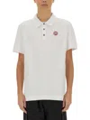 Canada Goose White Short-sleeve Polo Shirt With Traditional Collar In White
