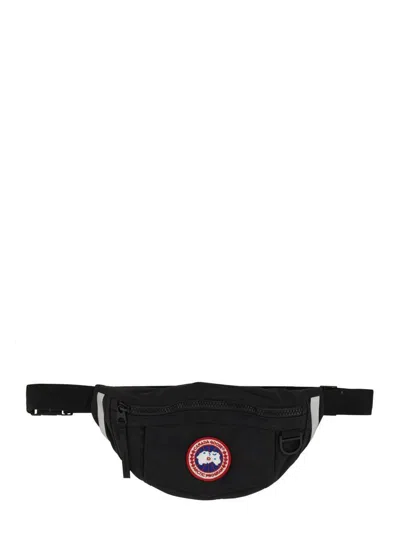 Canada Goose Pouch With Logo In Black