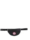 Canada Goose Men Pouch With Logo In Black