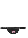 Canada Goose Men Pouch With Logo In Black