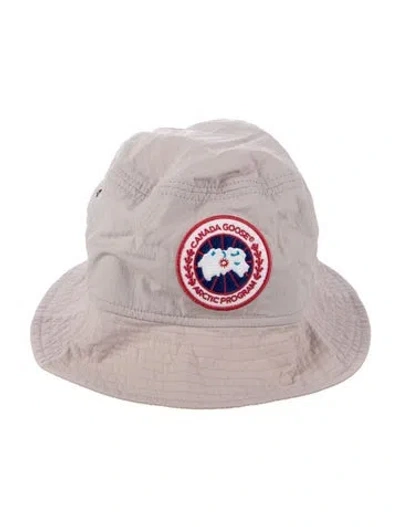 Pre-owned Canada Goose Printed Bucket Hat In Pink