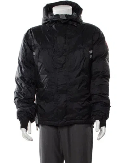 Pre-owned Canada Goose Puffer Coat In Black