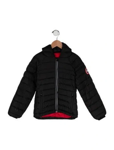 Pre-owned Canada Goose Babies' Puffer Coat In Black