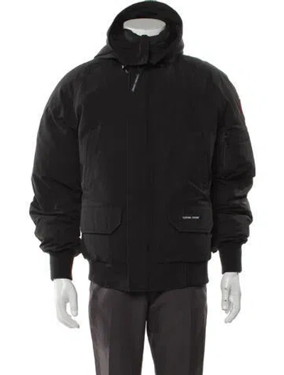 Pre-owned Canada Goose Puffer Coat In Black
