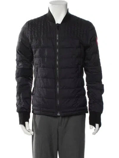 Pre-owned Canada Goose Puffer Coat In Black