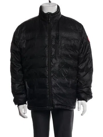 Pre-owned Canada Goose Puffer Coat In Black