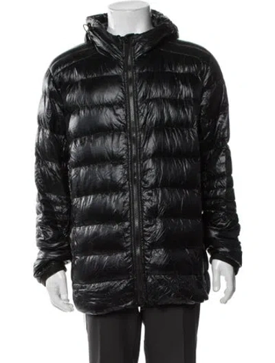 Pre-owned Canada Goose Puffer Coat In Black