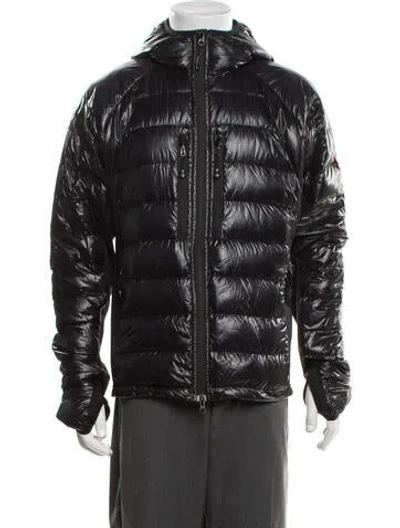 Pre-owned Canada Goose Puffer Coat In Black