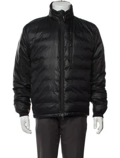 Pre-owned Canada Goose Puffer Coat In Black