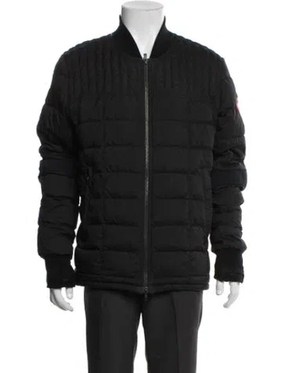 Pre-owned Canada Goose Puffer Coat In Black