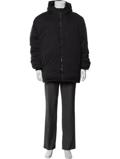Pre-owned Canada Goose Puffer Coat In Black