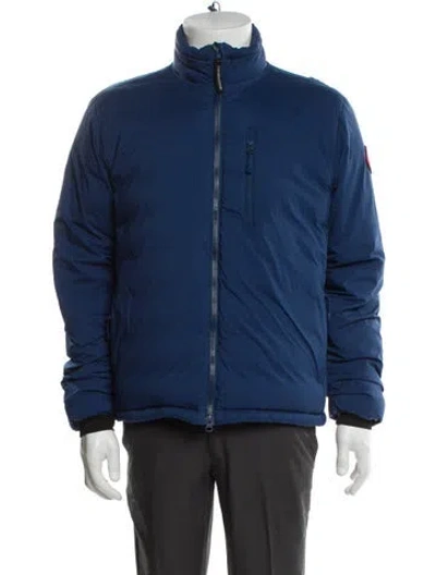 Pre-owned Canada Goose Puffer Coat In Blue