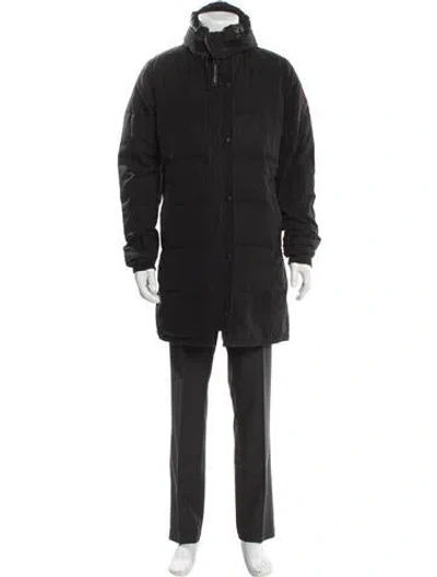 Pre-owned Canada Goose Puffer Coat In Gray