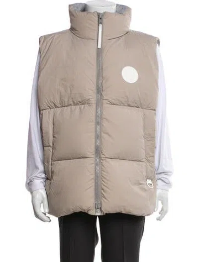 Pre-owned Canada Goose Puffer Coat In Neutral