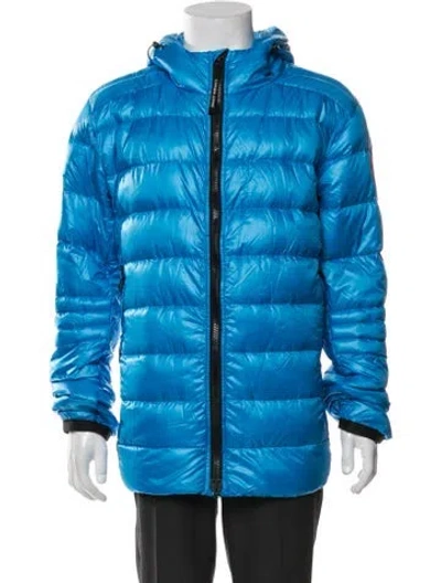 Pre-owned Canada Goose Puffer Coat W/ Tags In Blue