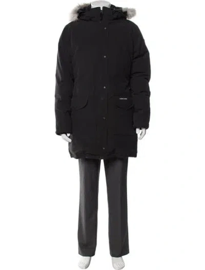 Pre-owned Canada Goose Puffer Jacket In Black