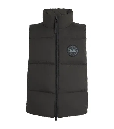 Canada Goose Puffer Lawrence Gilet In Grey