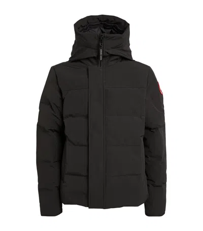 Canada Goose Puffer Macmillan Parka Jacket In Black