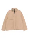 Canada Goose Beige Polyester Blend Bayview Down Jacket In Brown