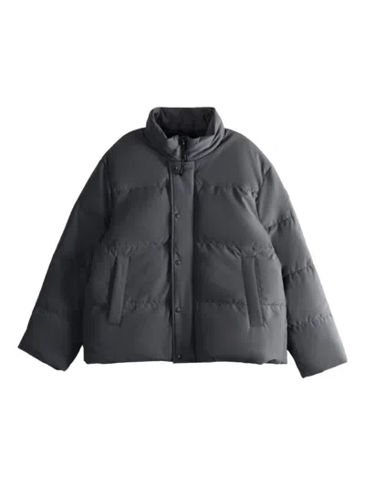 Canada Goose Quilted Coat In Gray