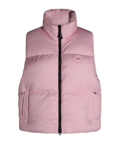 Canada Goose Fallon Padded Gilet In Pink