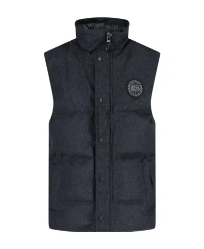 Canada Goose Quilted Down Jacket In Black