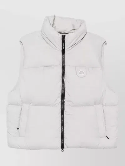 Canada Goose Quilted Down Vest In White