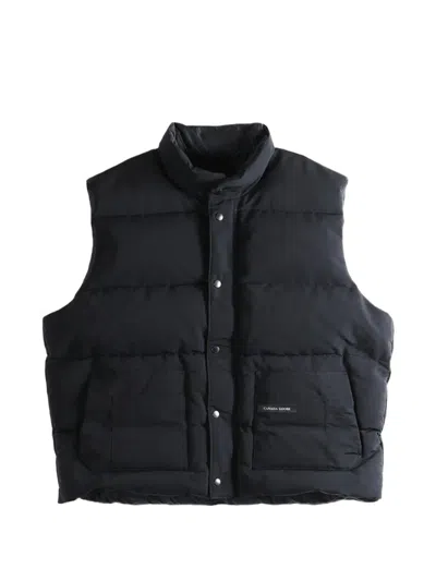 Canada Goose Quilted Gilet In Black