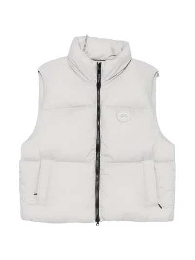 Canada Goose Quilted Gilet In White