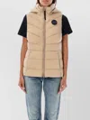 Canada Goose Clair Logo Patch Vest In Beige