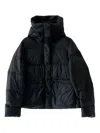 Canada Goose Quilted Long-sleeve Jacket In Black