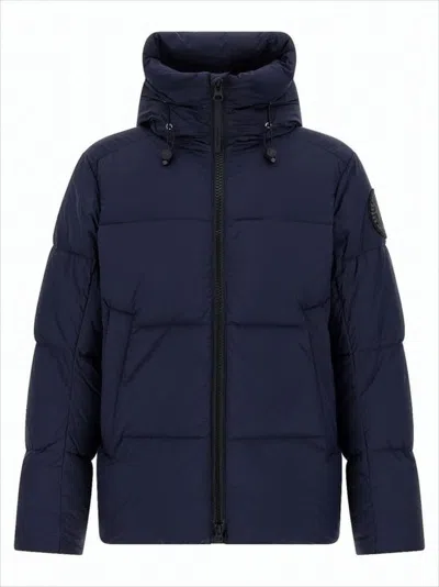 CANADA GOOSE QUILTED PADDED JACKET WITH ADJUSTABLE COLLAR
