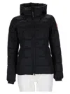 Canada Goose Quilted Padded Polyamide Down Jacket In Black