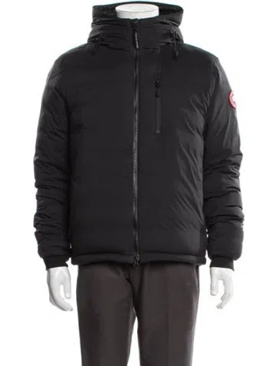 Pre-owned Canada Goose Quilted Pattern Parka In Black