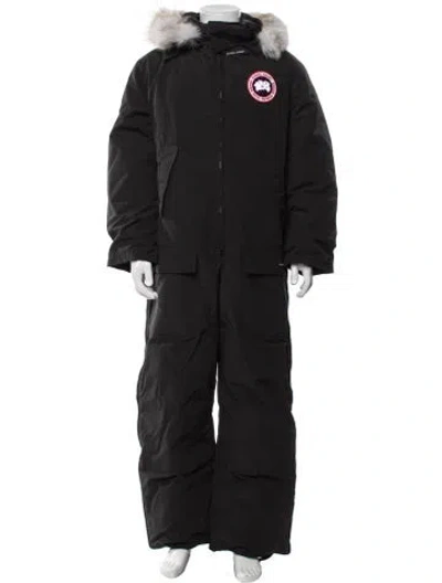 Pre-owned Canada Goose Quilted Pattern Parka W/ Tags In Black