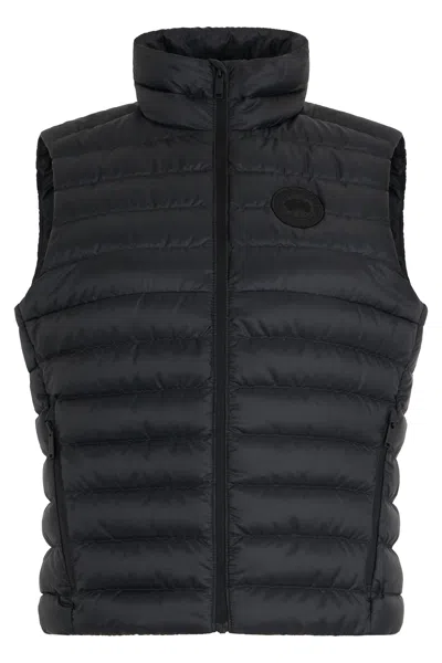 Canada Goose Quilted Polyamide Padded Vest In Black