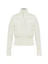 Canada Goose Quilted Puffer Jacket In White