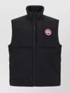 Canada Goose Quilted Sleeveless High Collar Vest In Black
