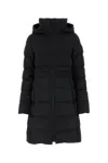 Canada Goose Aurora Hooded Parka Coat In Black