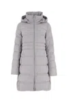 Canada Goose Aurora Parka Down Jacket In Moonstonegrey