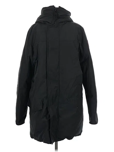 Pre-owned Canada Goose Raincoat In Black
