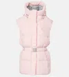 Canada Goose Rayla Belted Down Vest In Pink Quartz