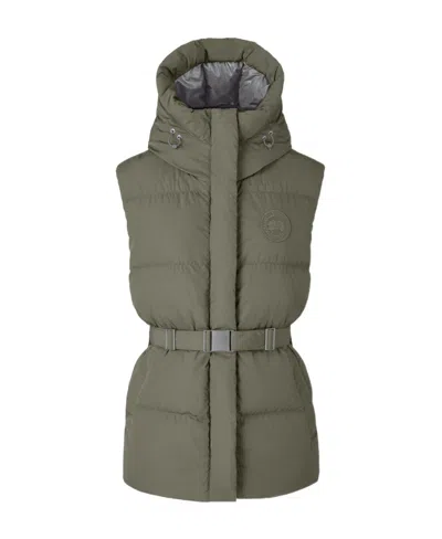 Canada Goose Rayla Down-filled Gilet In Green