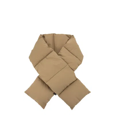 Canada Goose Rectangle Shape Padded Scarf In Green