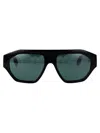 Canada Goose Rectangular Sunglasses Gc25604 S 001 In Black