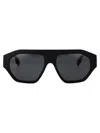 Canada Goose Rectangular Sunglasses Gc25604 S 002 In Black