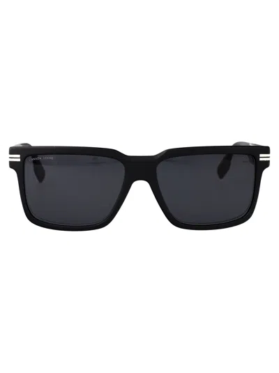 Canada Goose Rectangular Sunglasses Gc25608 S 002 In Black
